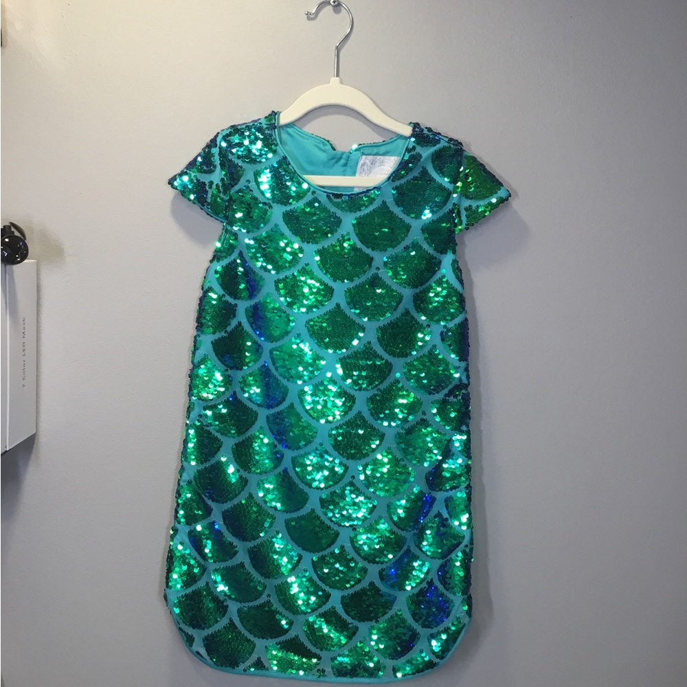 Disney Princess Ariel , The little Mermaid, Reversible sequin Dress